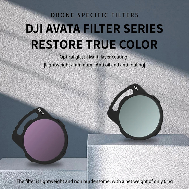Drone Camera Filter - Para DJI Avata O3 Unidad de