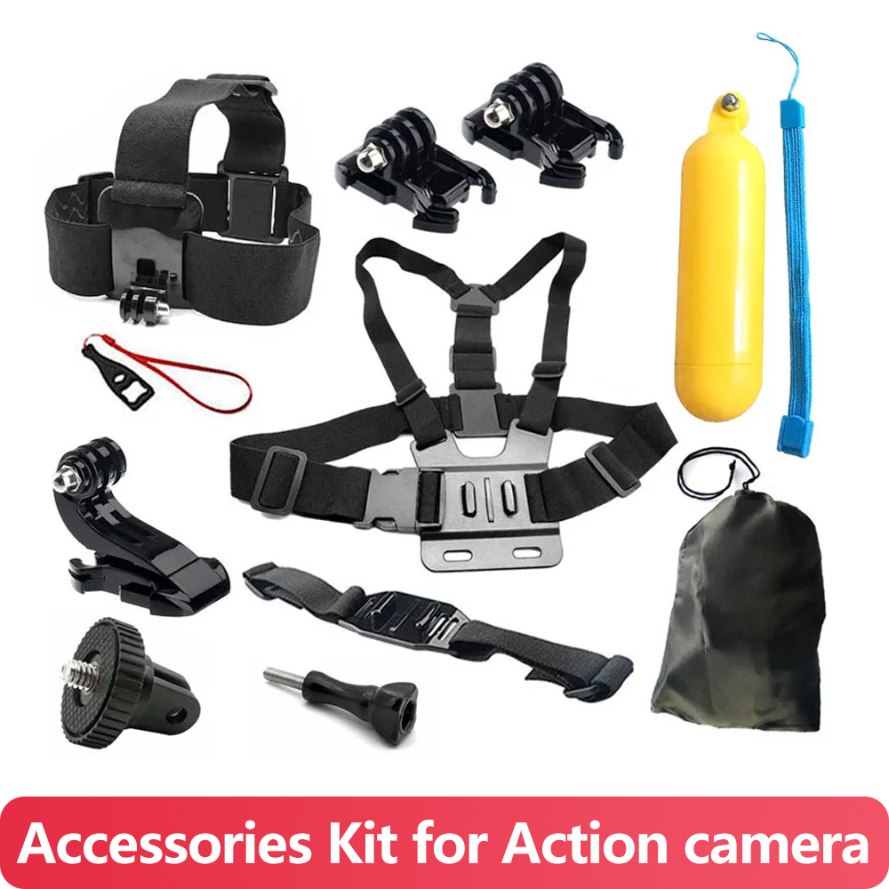 Drone Camera Action - Kit de Accesorios: Soporte de Pecho,