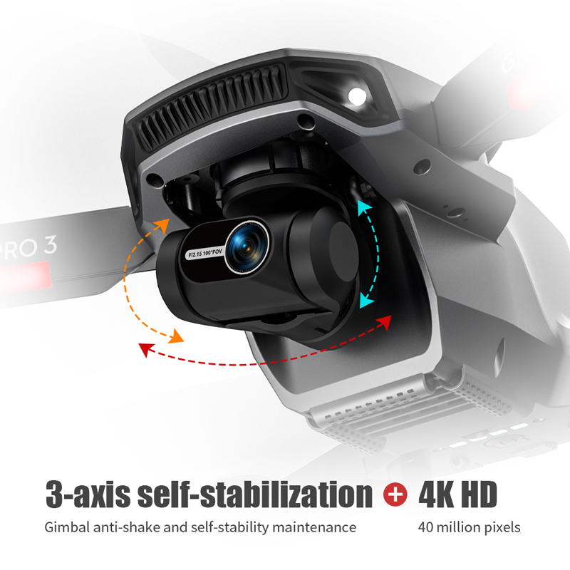 L106 Pro 3 Drone 5G WIFI FPV p - Drone Camera With Gimbal reseña y precio