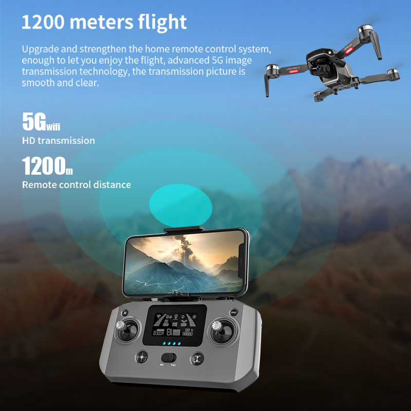 L106 Pro 3 Drone 5G WIFI FPV p - Drone Camera With Gimbal reseña y precio